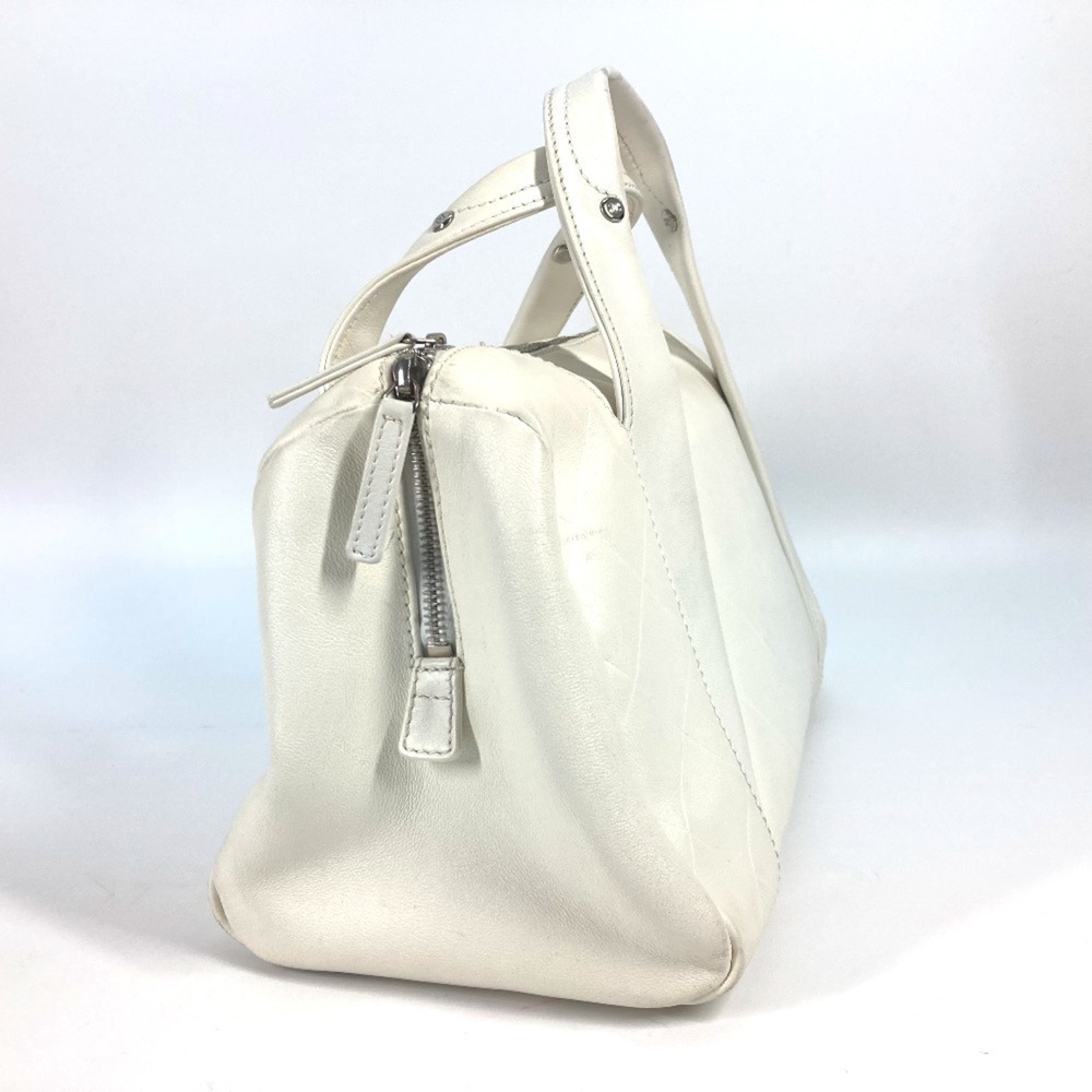 CHANEL White Boston Bag - Picture 4 of 16